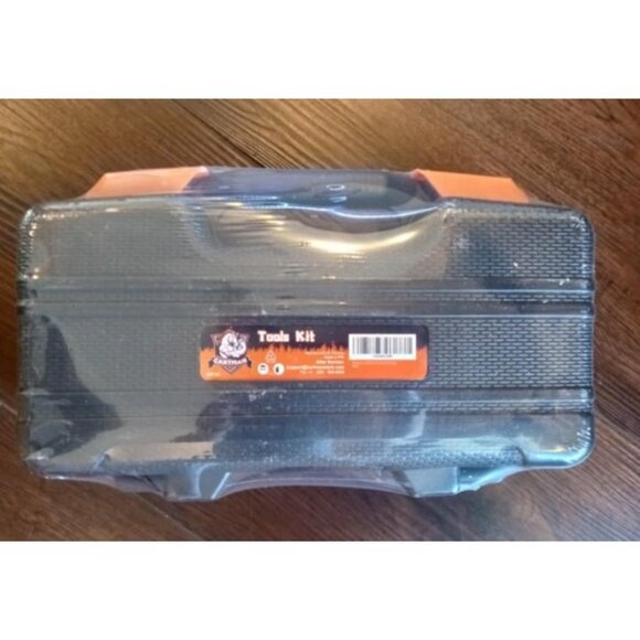 39 Piece Tool Set General Household Hand Tool Kit with Plastic Toolbox Storage - Picture 2 of 2